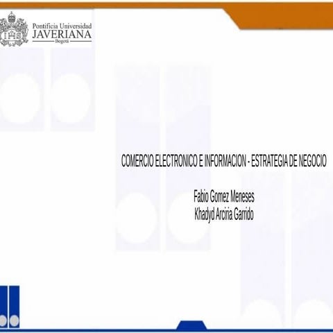 COMERCIO INTERNACIONAL E- COMMERCE PPT..