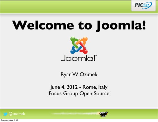 Focus Group Open Source 04.06.2012 Ryan Ozptek