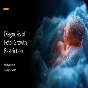 Diagnosis of fetal growth restriction.pptx
