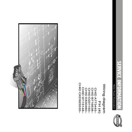 fh 4 wiring digram test- volvo truck  electric diagram