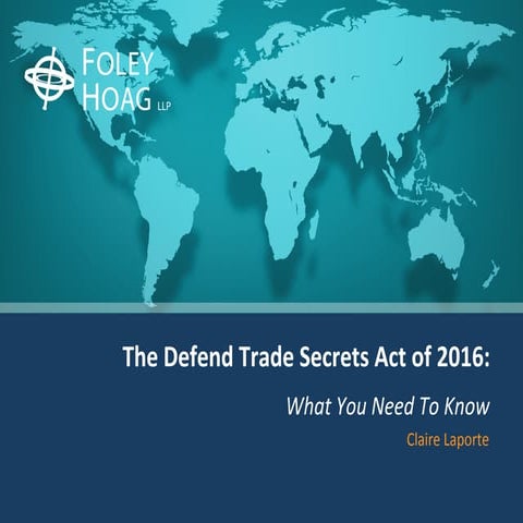Protecting Your Business' Secrets in the Modern Era | PDF