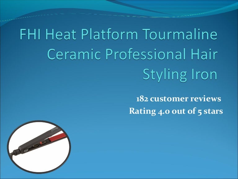 fhi heat platform tourmaline ceramic