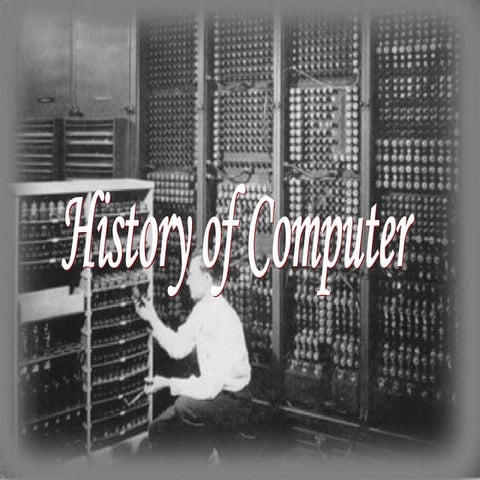 History of computer