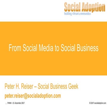 From Social Media to Social Business (Updated)