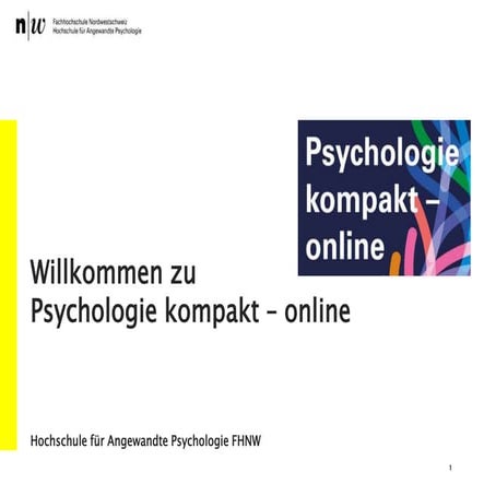 Agilität in der Praxis - FHNW Psychologie kompakt