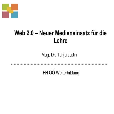 Fhoö web20 weiterbildung_092010