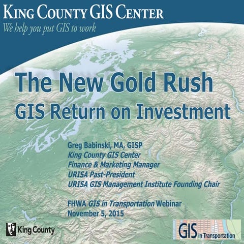 GIS Return on Investment