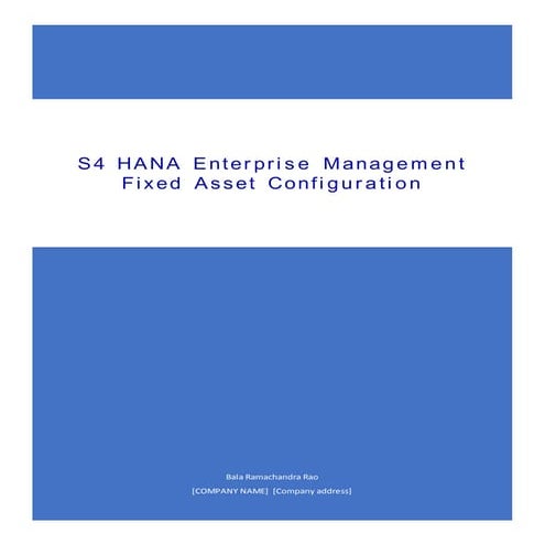 Fi asset-configuration-sap-s4-hana-enterprise-management