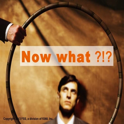 fi360 2013 Conference Session by Sharon Pivirotto