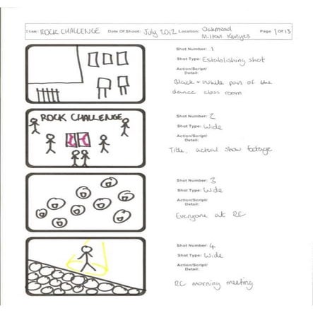 Rough storyboard | PPTX