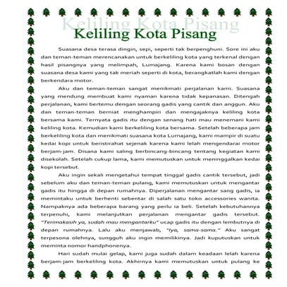 Cerpen Pengalaman Pribadi