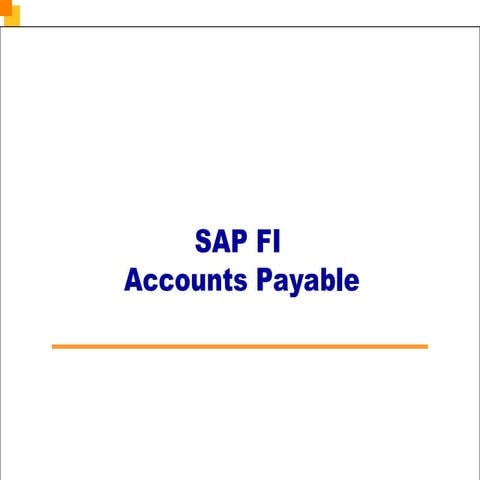 FIAP(FI Accounts Payable)zzzzzzzzzzz.ppt