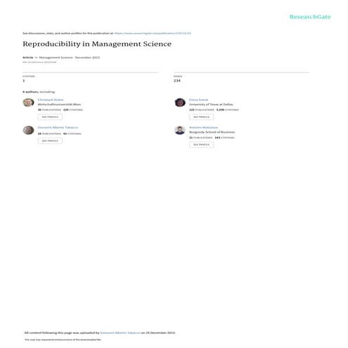 Repeatability and Reproducibility in science | PPT