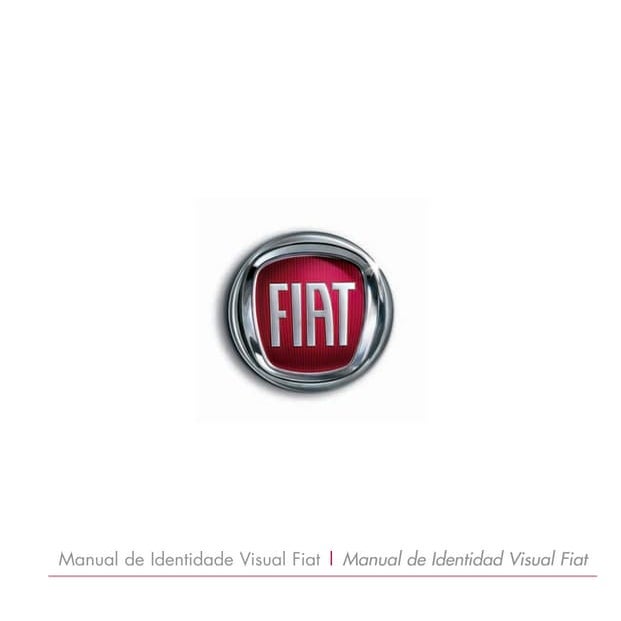 FIAT (Manual de Identidad Visual) elementos básicos