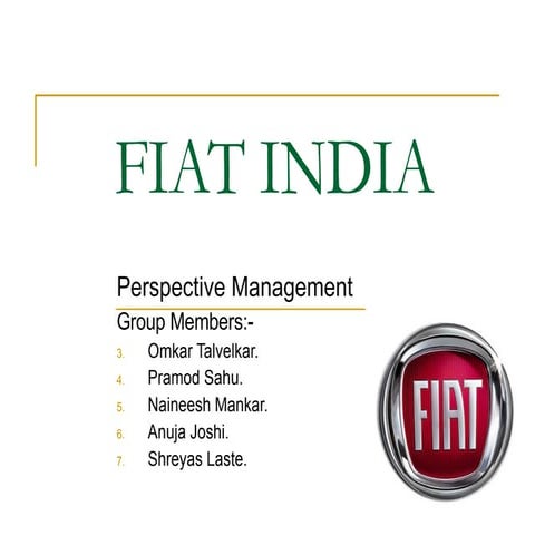 Fiat India