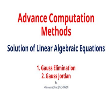 Gauss Elimination and Gauss  Jordan.pptx