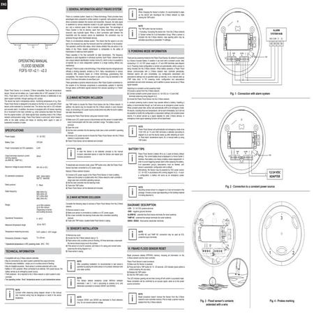 Fibaro Flood Sensor Manual 