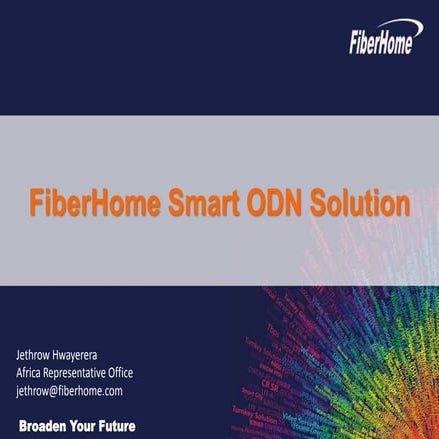 Fiberhome Smart ODN Solution