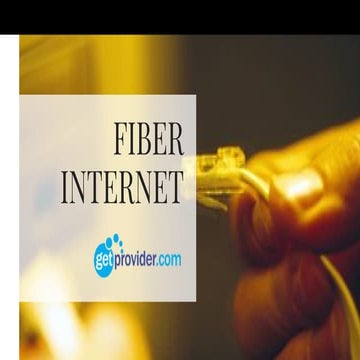 Fiber Optic Internet In My Area | Cheap Cable