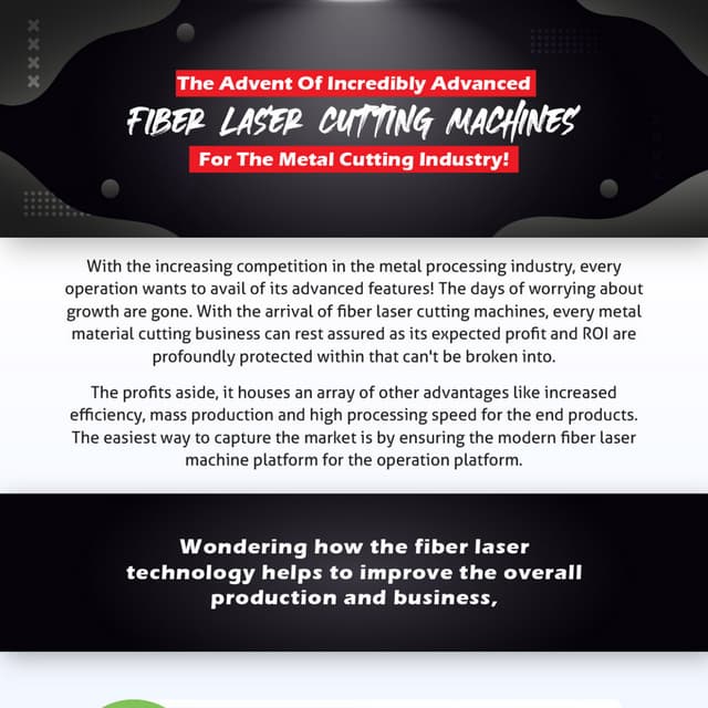 Improve The Metal Processing Efficiency With A Fiber Laser Cutting