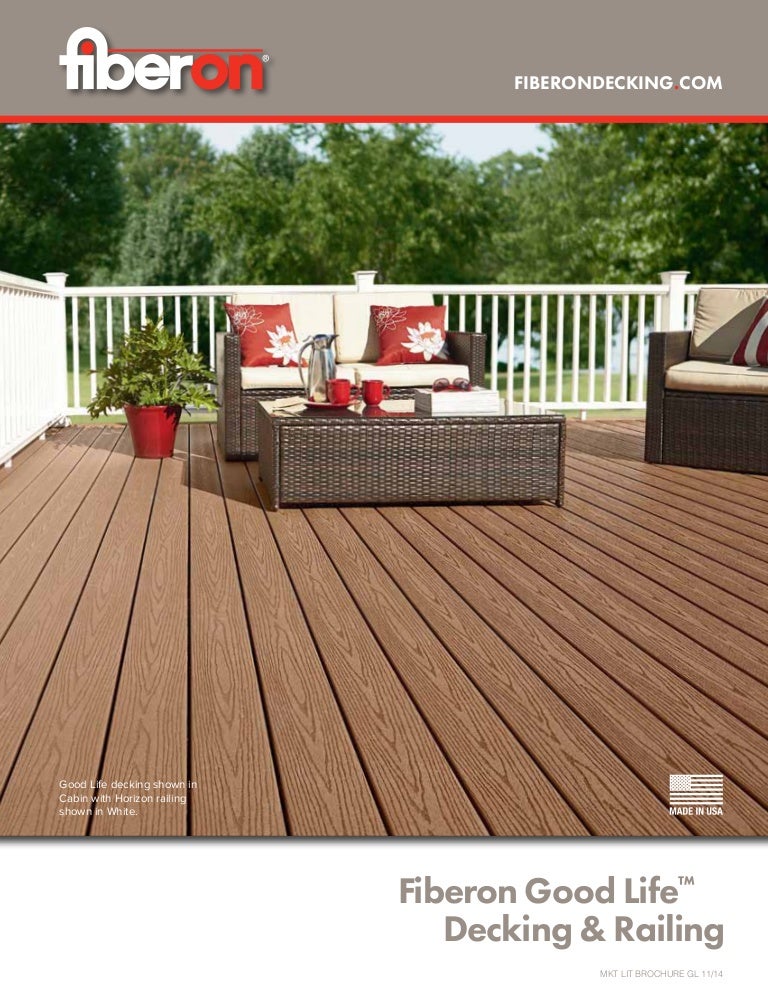 FIBERON GOOD LIFE™ Capped Composite Decking Brochure
