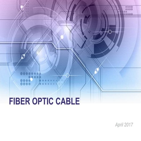 Fiber optic cable