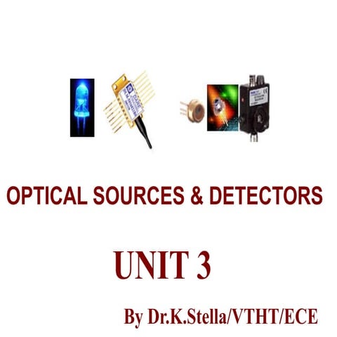 FIBER OPTIC COMMUNICATION UNIT 3 NOTES.pptx