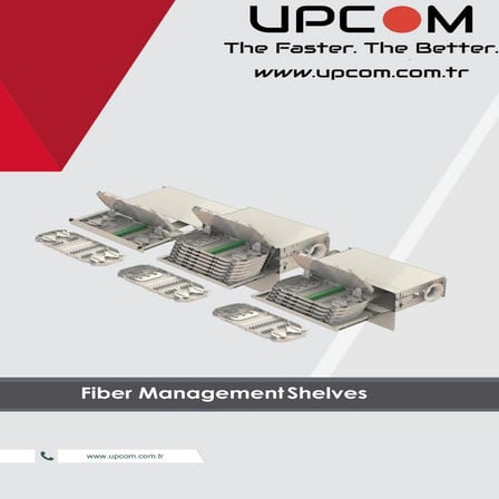 Fiber optic management shelves