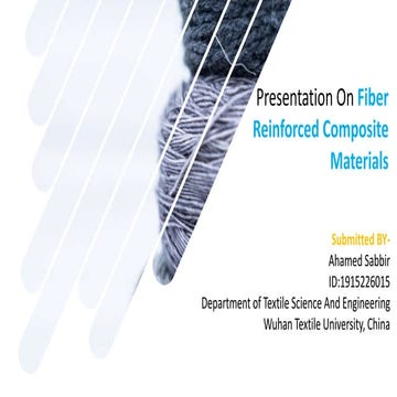 Fiber reinforced composite materials
