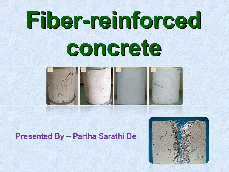 Fiber reinforcement concrete