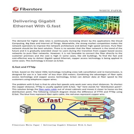 Fiber to the home | PPTX