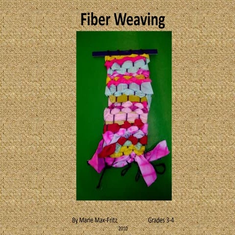 Fiber Weaving by Marie Max-Fritz
