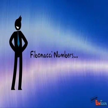 Fibonacci numbers-math project
