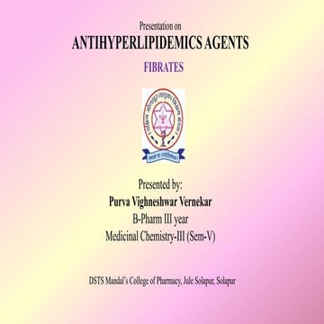 Fibrates_(Antihyperlipidemic) statin drugs