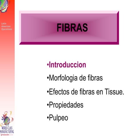 Fibra y su microscopia sus efectos en el papel