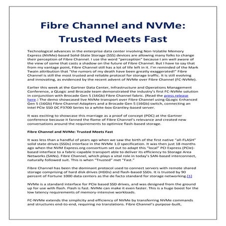 NVMe overview | PDF