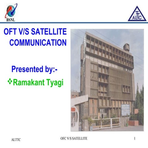 Fibre optic communication vs satellite communication (1)