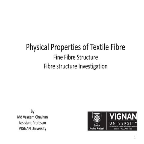 Fibre structure  investigation vignan1
