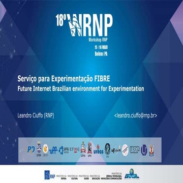 Serviço para Experimentação FIBRE