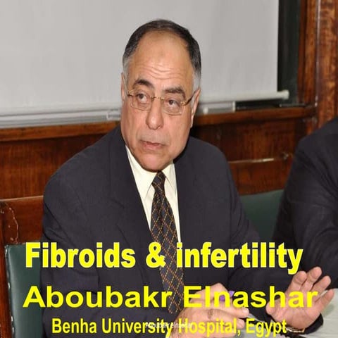 Fibroid and infertility