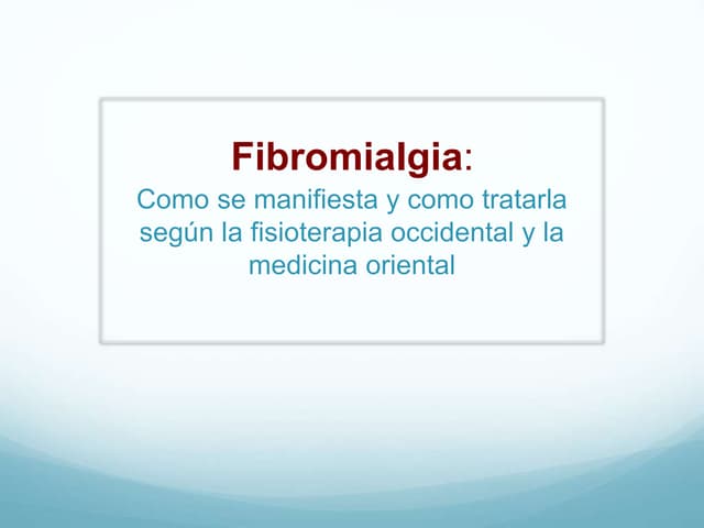 Que Es La Fibromialgia Causas Sintomas Y Como Ayuda La Fisioterapia Que Es La Fibromialgia Causas Sintomas Y Como Ayuda La Fisioterapia