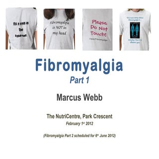 Fibromyalgia and Chronic Fatigue Sy...