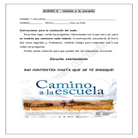 Ficha   audición número 