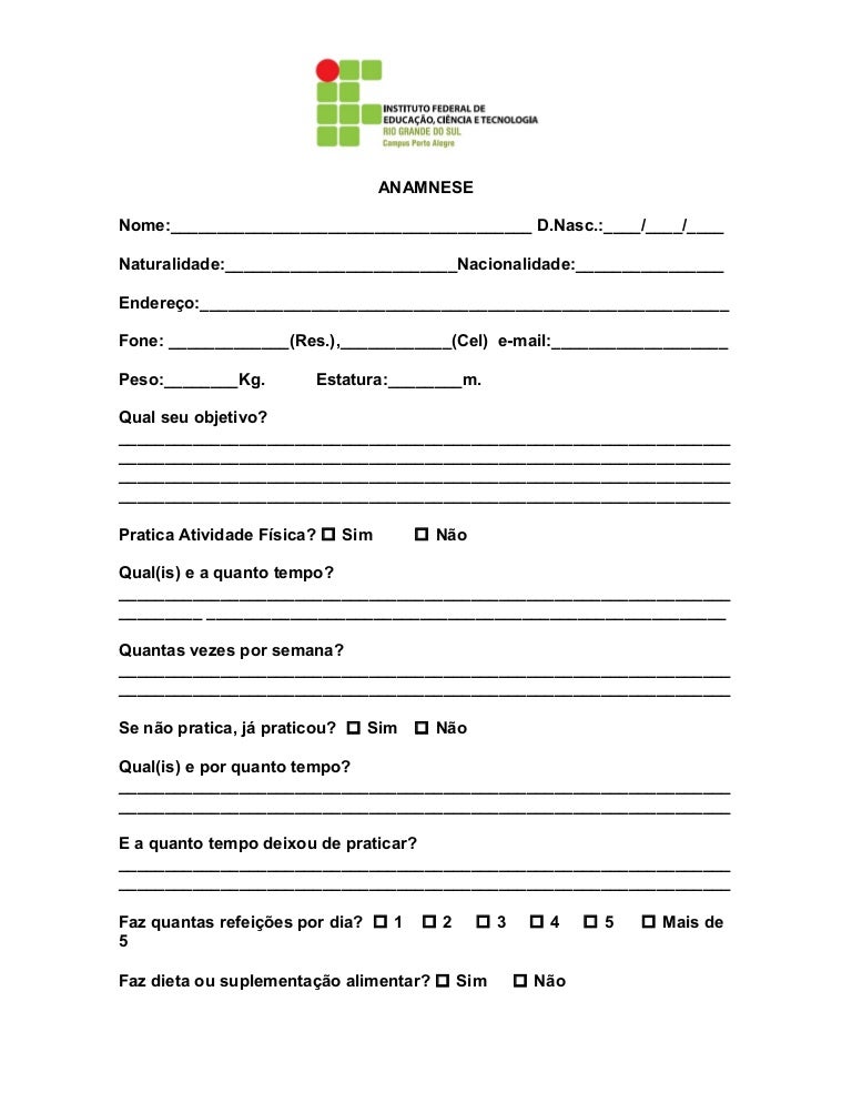 ANAMNESE ALIMENTAR PDF DOWNLOAD ANAMNESE ALIMENTAR PDF DOWNLOAD