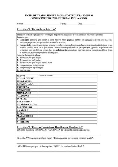 Pdfcoffee.com ficha trabalho-gramatica-10-ano-pdf-free