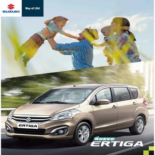 Ficha técnica Suzuki Ertiga 2016
