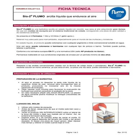 Ficha técnica-sio-2-flumo-(es) | PDF