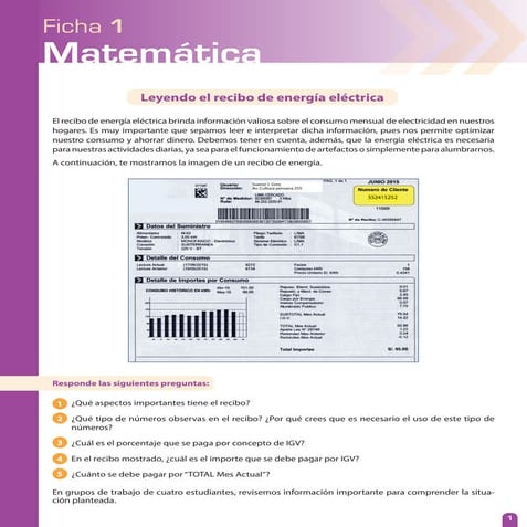 Ficha 1 energía electrica