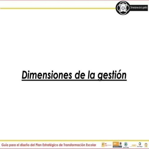 PLAN ESTRATEGICO DE TRANSFORMACIÓN ESCOLAR