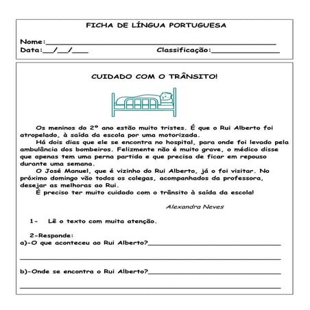 Ficha 2º ano   carnaval